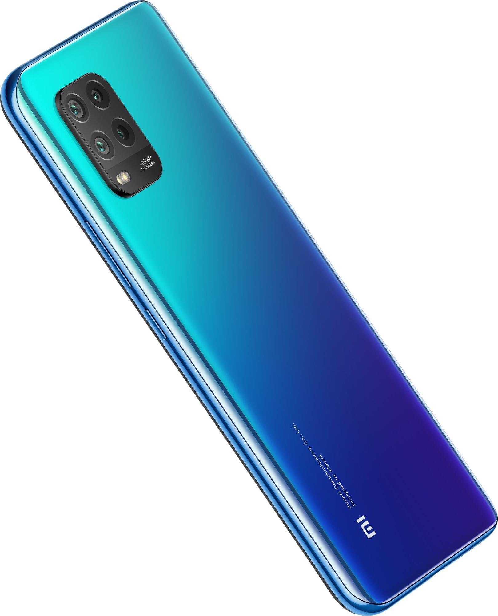 Фотография Смартфон Xiaomi Mi 10 Lite 5G 6/128Gb Aurora Blue Фотография Смартфон Xiaomi Mi 10 Lite 5G 6/128Gb Aurora Blue