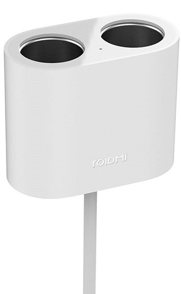 Фото Адаптер RoidMi 1 to 2 charger car adapter White Фото Адаптер RoidMi 1 to 2 charger car adapter White