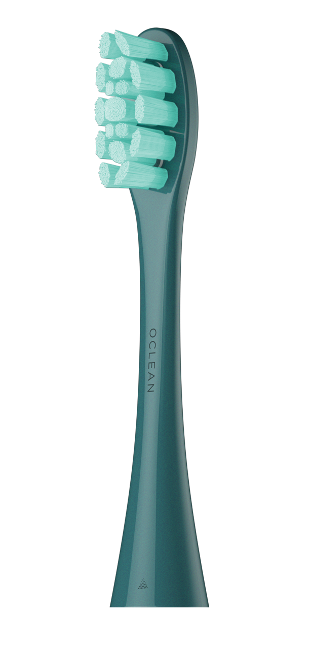 Картинка Сменные зубные щетки Oclean PW09 Green (2 шт.) Картинка Сменные зубные щетки Oclean PW09 Green (2 шт.)