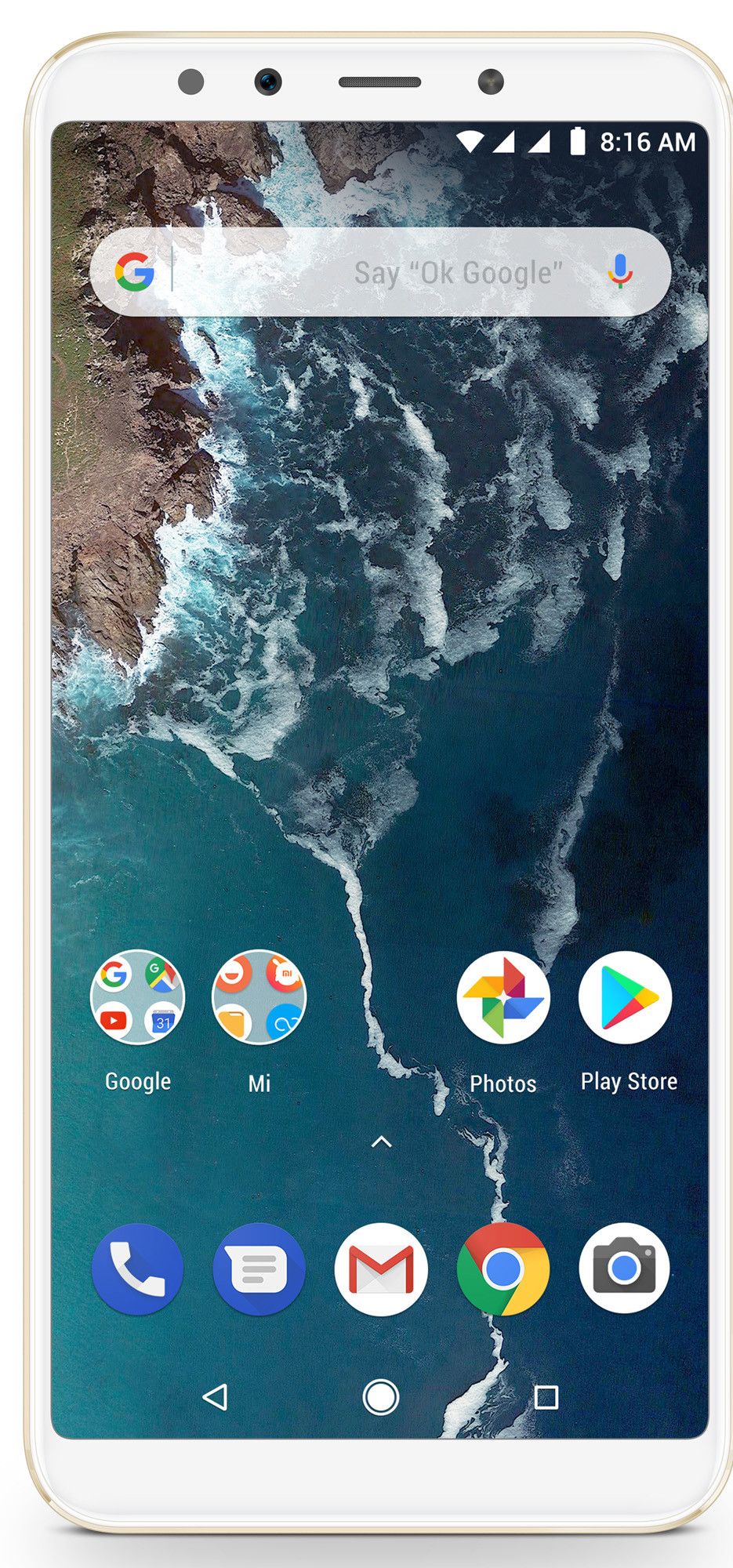 Фотография Смартфон Xiaomi Mi A2 64Gb Gold Фотография Смартфон Xiaomi Mi A2 64Gb Gold