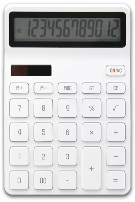 Фото Калькулятор настольный Xiaomi Kaco Lemo Calculator (K1412) Фото Калькулятор настольный Xiaomi Kaco Lemo Calculator (K1412)