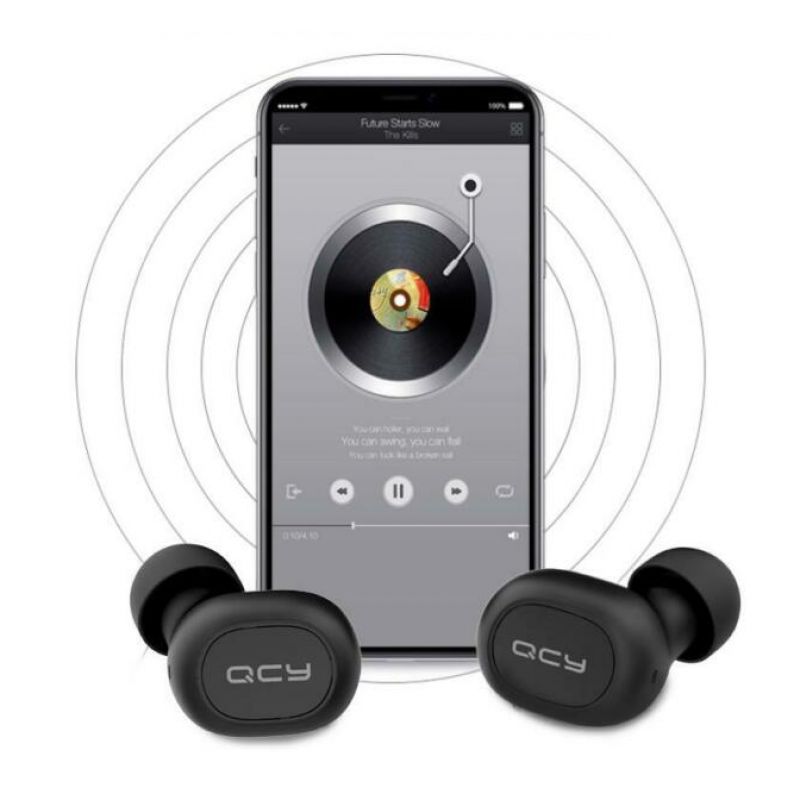 Наушники Xiaomi QCY T2S Black заказать Наушники Xiaomi QCY T2S Black заказать