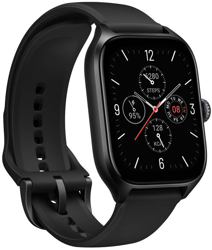 Картинка Умные часы Xiaomi Amazfit GTS 4 Black (A2168) Картинка Умные часы Xiaomi Amazfit GTS 4 Black (A2168)