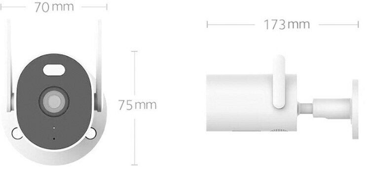 Фотография IP камера Xiaomi Mi Outdoor Camera AW300 (MBC20) Фотография IP камера Xiaomi Mi Outdoor Camera AW300 (MBC20)