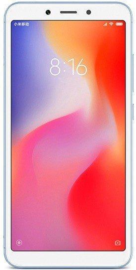 Фотография Смартфон Xiaomi Redmi 6 3+64Gb Blue Фотография Смартфон Xiaomi Redmi 6 3+64Gb Blue
