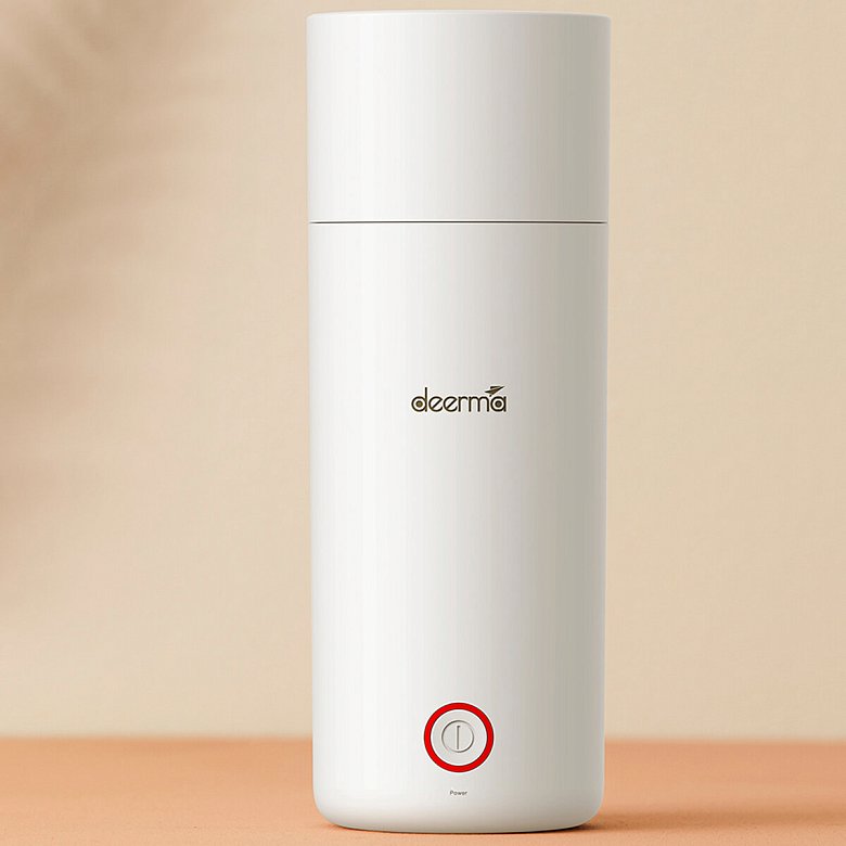 Фотография Термокружка Xiaomi Deerma Portable Heating Water Cup DEM-DR050 Фотография Термокружка Xiaomi Deerma Portable Heating Water Cup DEM-DR050