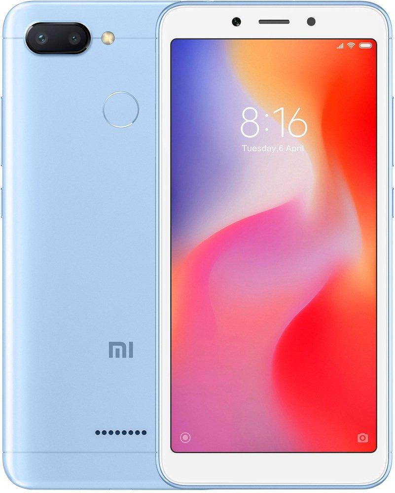 Фото Смартфон Xiaomi Redmi 6 3+64Gb Blue Фото Смартфон Xiaomi Redmi 6 3+64Gb Blue