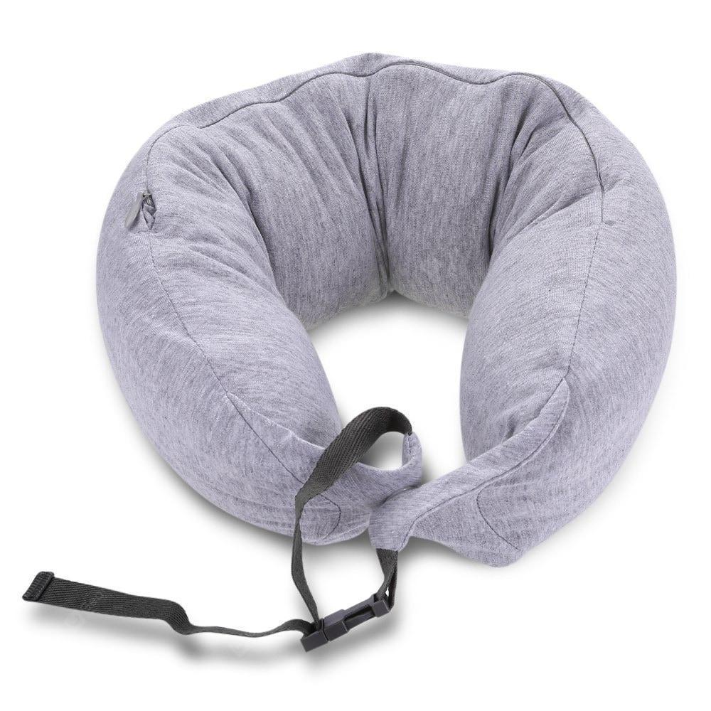 Картинка Подушка для шеи Xiaomi 8H Travel U-Shaped Pillow Grey Картинка Подушка для шеи Xiaomi 8H Travel U-Shaped Pillow Grey