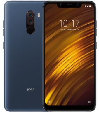 Фото Смартфон Xiaomi Pocophone F1 128Gb Blue Фото Смартфон Xiaomi Pocophone F1 128Gb Blue