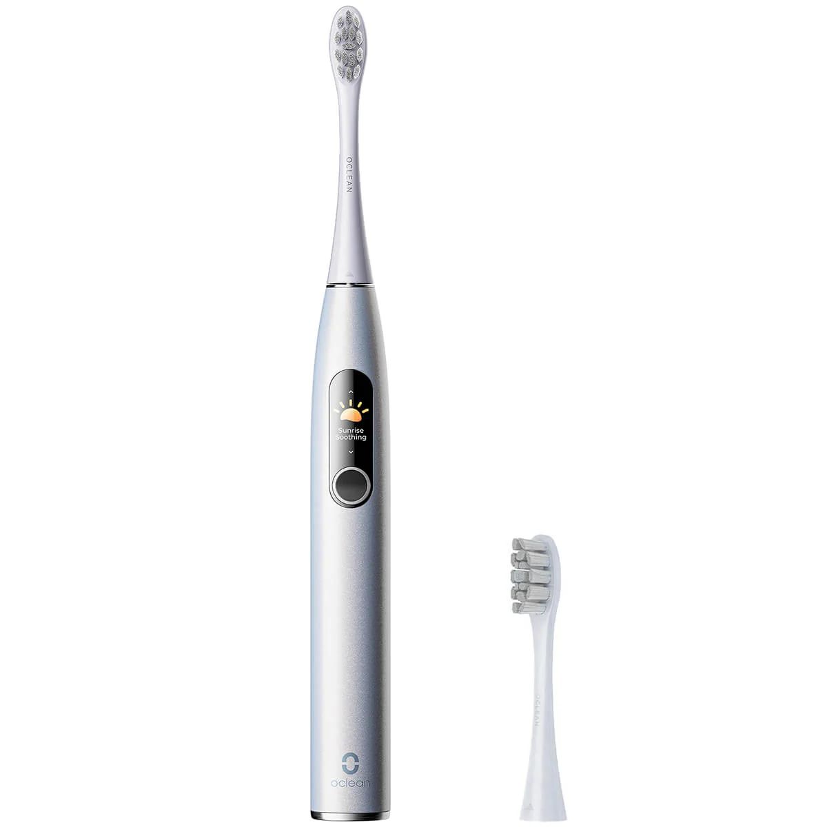 Фотография Зубная щетка Xiaomi Oclean X Pro Digital Silver Фотография Зубная щетка Xiaomi Oclean X Pro Digital Silver