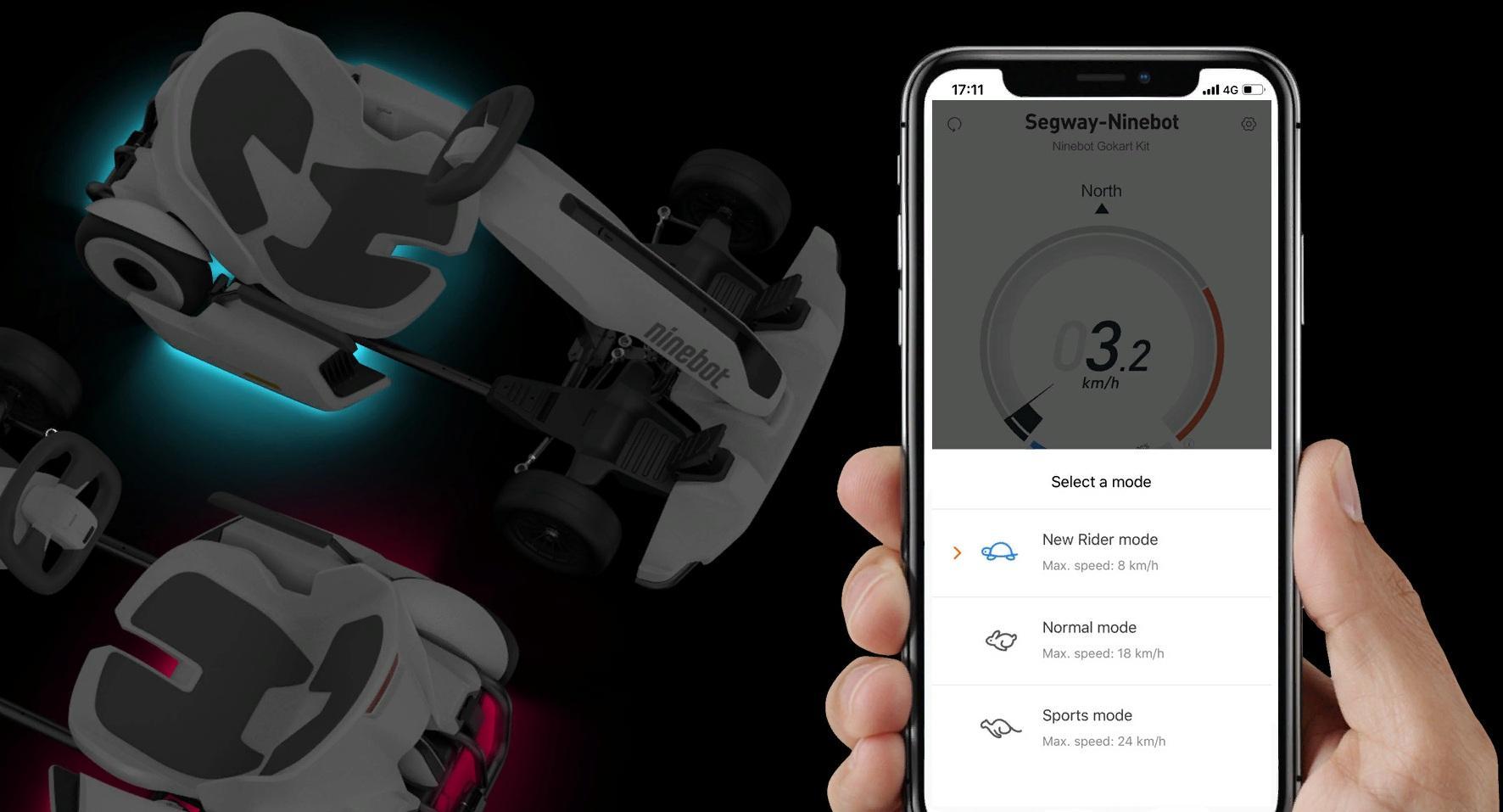 Картинг Xiaomi Ninebot Gokart Казахстан Картинг Xiaomi Ninebot Gokart Казахстан