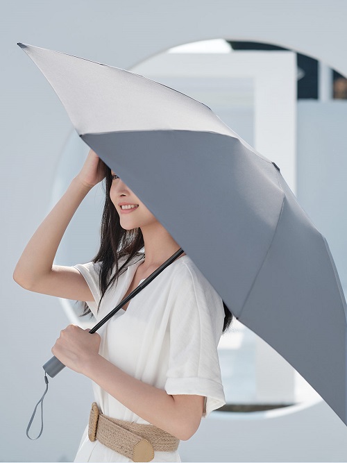 Картинка Зонт Xiaomi 90GO LED Lighting Umbrella Grey Картинка Зонт Xiaomi 90GO LED Lighting Umbrella Grey