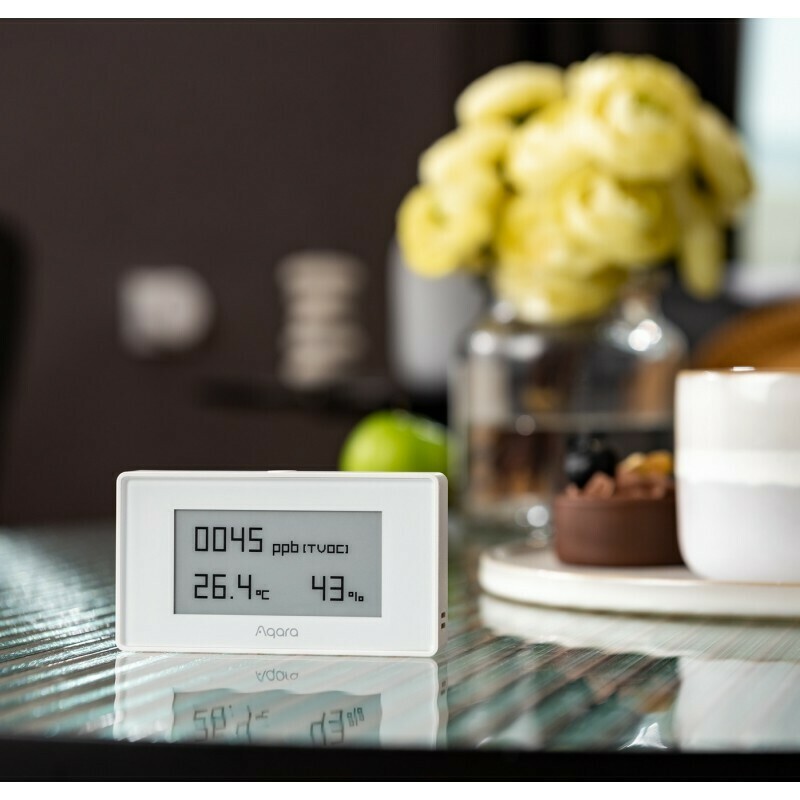 Фотография Датчик воздуха Xiaomi Aqara TVOC Air Quality Sensor (AAQS-S01) Фотография Датчик воздуха Xiaomi Aqara TVOC Air Quality Sensor (AAQS-S01)