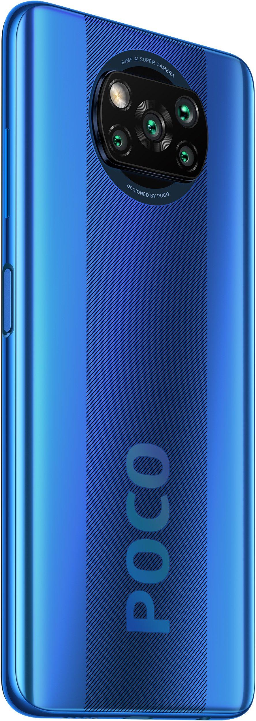 Смартфон Xiaomi Poco X3 6/128Gb Cobalt Blue заказать Смартфон Xiaomi Poco X3 6/128Gb Cobalt Blue заказать