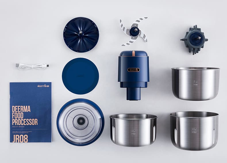 Измельчитель Xiaomi Deerma Food Processor (DEM-JR08) Казахстан Измельчитель Xiaomi Deerma Food Processor (DEM-JR08) Казахстан