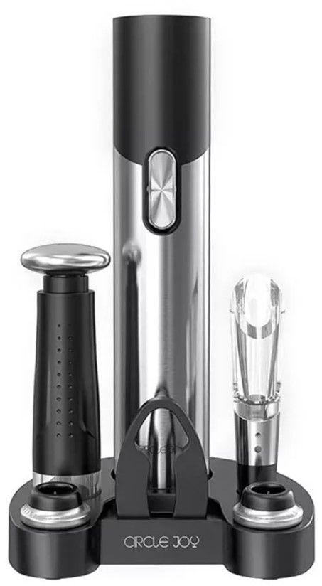 Фото Автоматический штопор и набор для вина Xiaomi Circle Joy Beer Wine Opener Set (CJ-TZ09) Фото Автоматический штопор и набор для вина Xiaomi Circle Joy Beer Wine Opener Set (CJ-TZ09)