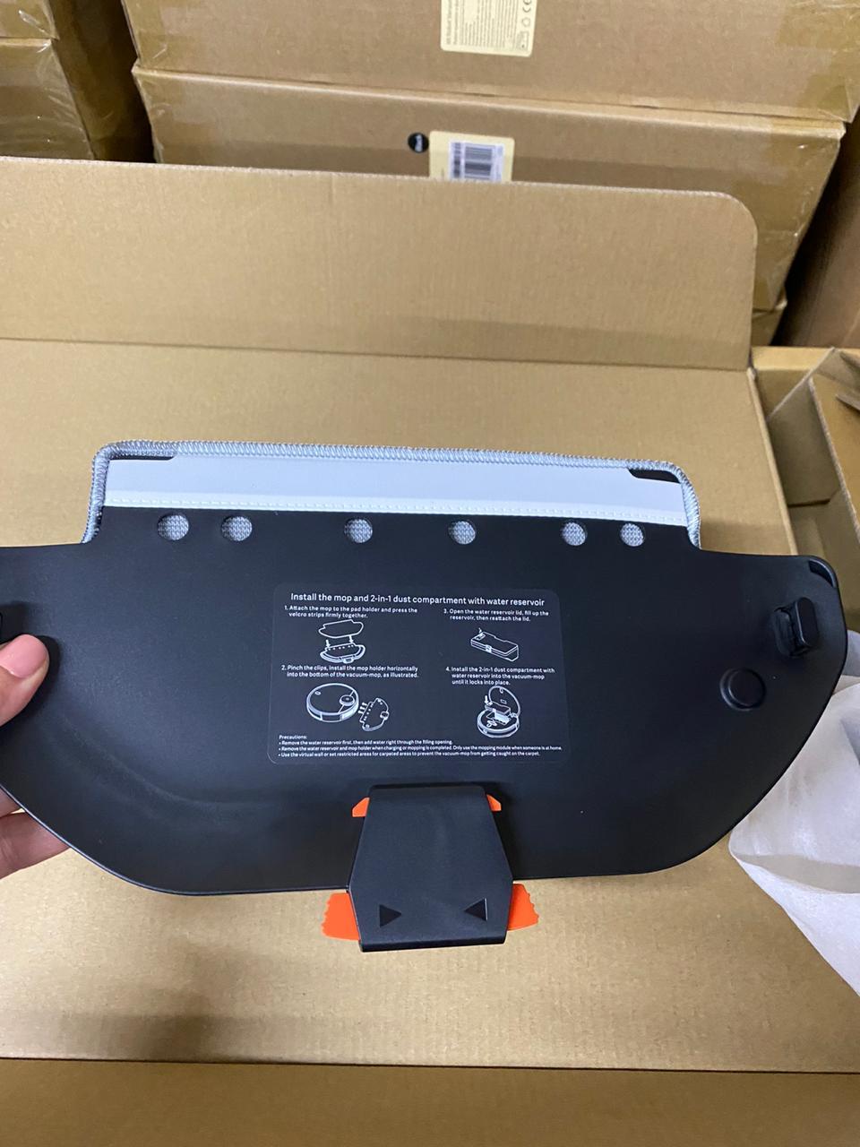 Картинка Робот-пылесос Xiaomi Mi Robot Vacuum-Mop P Black Картинка Робот-пылесос Xiaomi Mi Robot Vacuum-Mop P Black