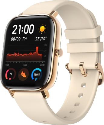 Фотография Умные часы Xiaomi Amazfit GTS Beige/Desert Gold Фотография Умные часы Xiaomi Amazfit GTS Beige/Desert Gold