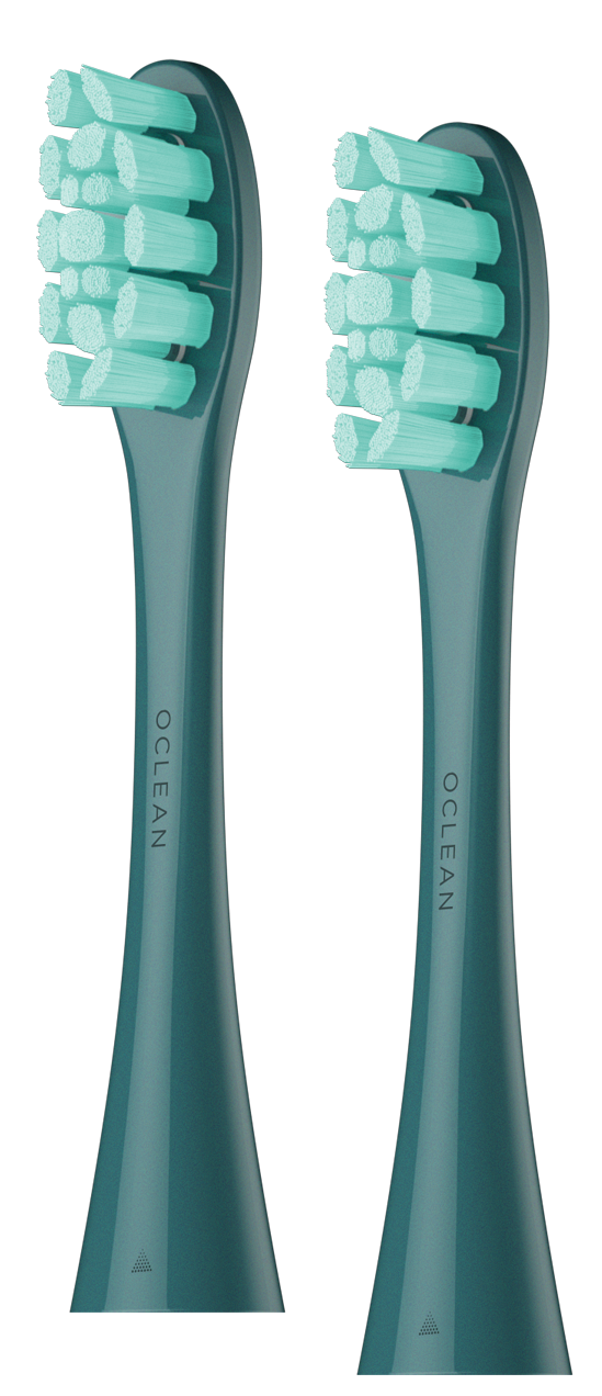 Сменные зубные щетки Oclean PW09 Green (2 шт.)
