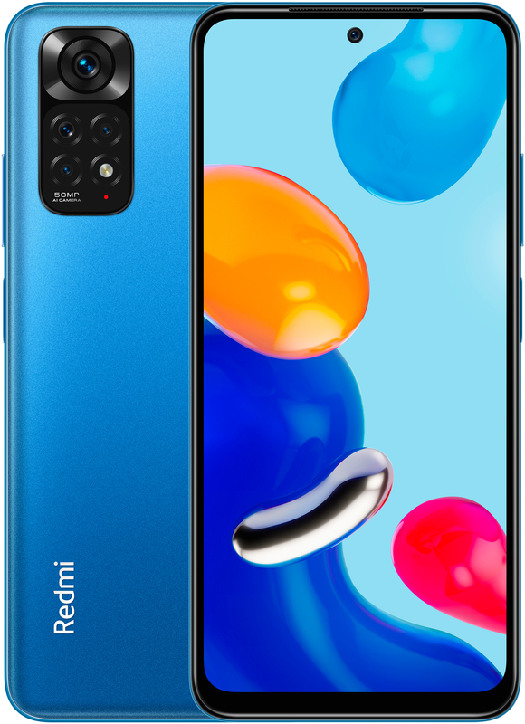 Фото Смартфон Xiaomi Redmi Note 11 4/128Gb Blue Фото Смартфон Xiaomi Redmi Note 11 4/128Gb Blue