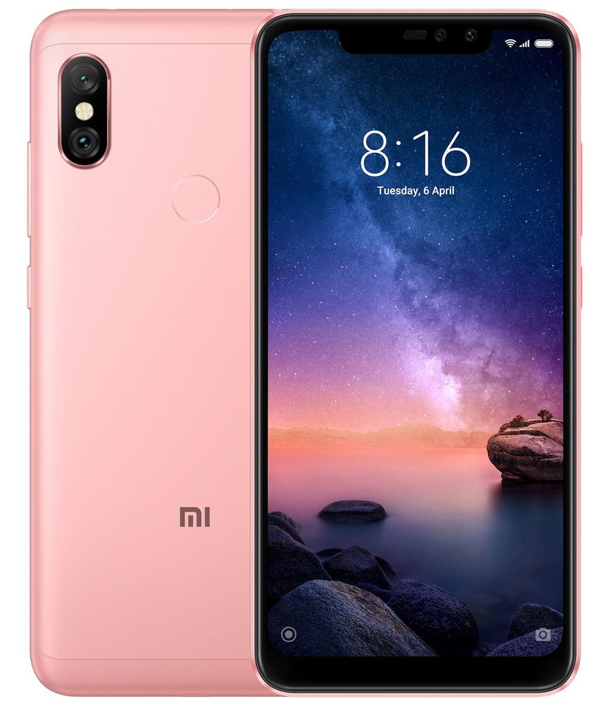 Фото Смартфон Xiaomi Redmi Note 6 Pro 64Gb Rose Gold Фото Смартфон Xiaomi Redmi Note 6 Pro 64Gb Rose Gold