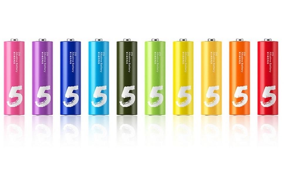 Фотография Батарейки ZMI Rainbow AA batteries 10 шт Фотография Батарейки ZMI Rainbow AA batteries 10 шт