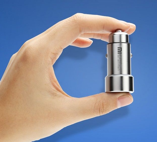 Купить Автомобильное ЗУ Xiaomi Car Charger Silver Купить Автомобильное ЗУ Xiaomi Car Charger Silver