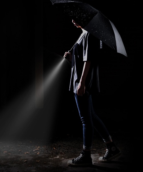 Купить Зонт Xiaomi 90GO LED Lighting Umbrella Grey Купить Зонт Xiaomi 90GO LED Lighting Umbrella Grey