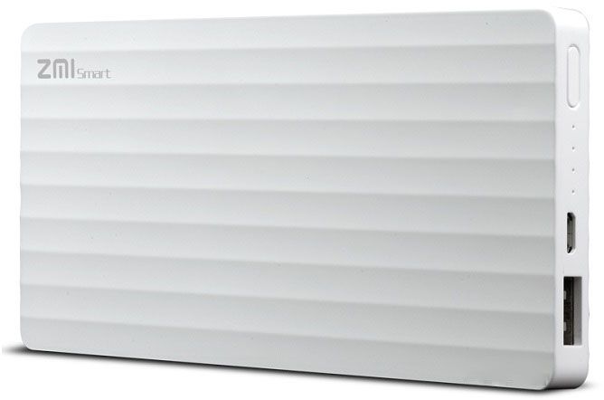 Фотография Xiaomi ZMI Power bank 10000 mAh White Фотография Xiaomi ZMI Power bank 10000 mAh White