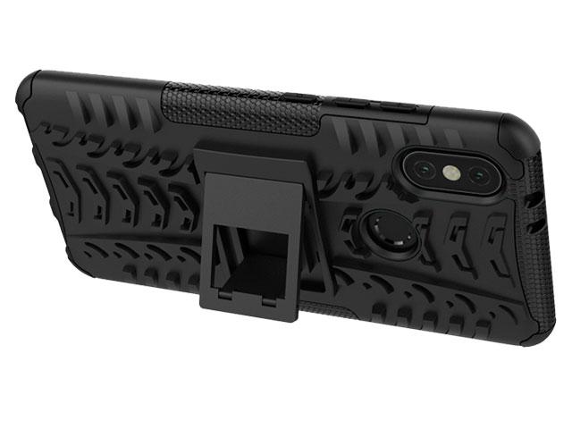 Картинка Чехол Yotrix Shockproof case для Xiaomi Mi A2 (черный. пластиковый) Картинка Чехол Yotrix Shockproof case для Xiaomi Mi A2 (черный. пластиковый)