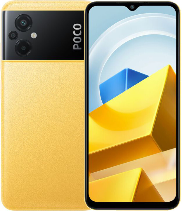 Фото Смартфон Xiaomi Poco M5 4/128Gb Yellow Фото Смартфон Xiaomi Poco M5 4/128Gb Yellow