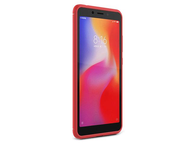 Фотография Чехол Yotrix Rugged Armor для Xiaomi Redmi 6A (красный. гелевый) Фотография Чехол Yotrix Rugged Armor для Xiaomi Redmi 6A (красный. гелевый)