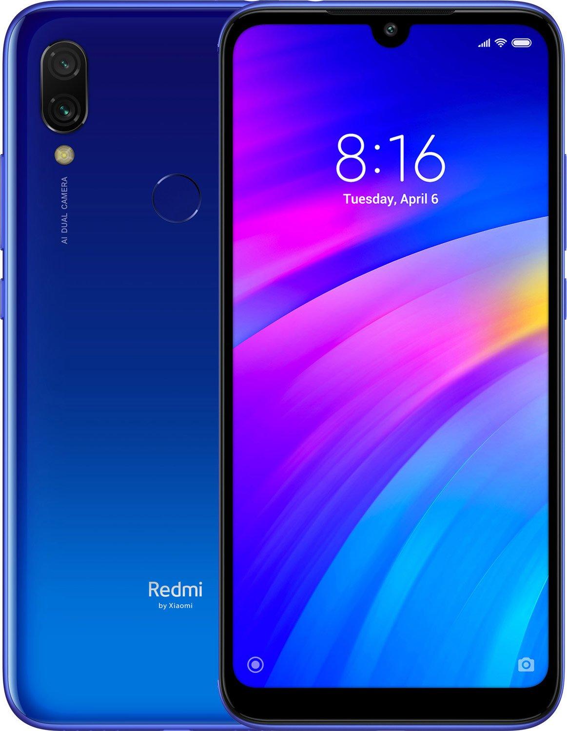 Фото Смартфон Xiaomi Redmi 7 2/16Gb Blue Фото Смартфон Xiaomi Redmi 7 2/16Gb Blue