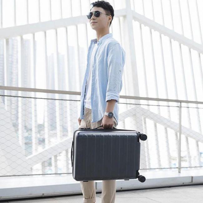 Чемодан Xiaomi 90FUN Business Travel Luggage 24" Lake Light Blue заказать Чемодан Xiaomi 90FUN Business Travel Luggage 24" Lake Light Blue заказать