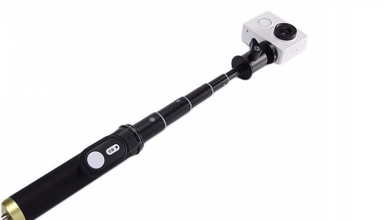 Фотография Monopod for Xiaomi Yi sport Official with Remote Control Black Фотография Monopod for Xiaomi Yi sport Official with Remote Control Black