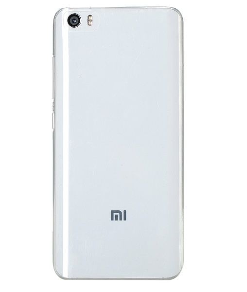 Фото Чехол-бампер transparent silicon для Mi5 White Фото Чехол-бампер transparent silicon для Mi5 White