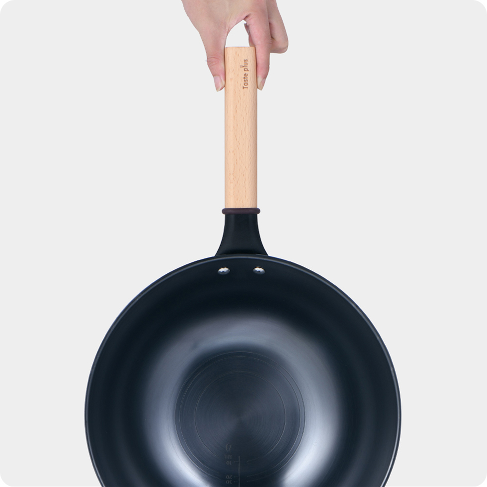 Купить Сковорода-вок Xiaomi Taste Plus Motomi Iron Wok Without Coating Купить Сковорода-вок Xiaomi Taste Plus Motomi Iron Wok Without Coating