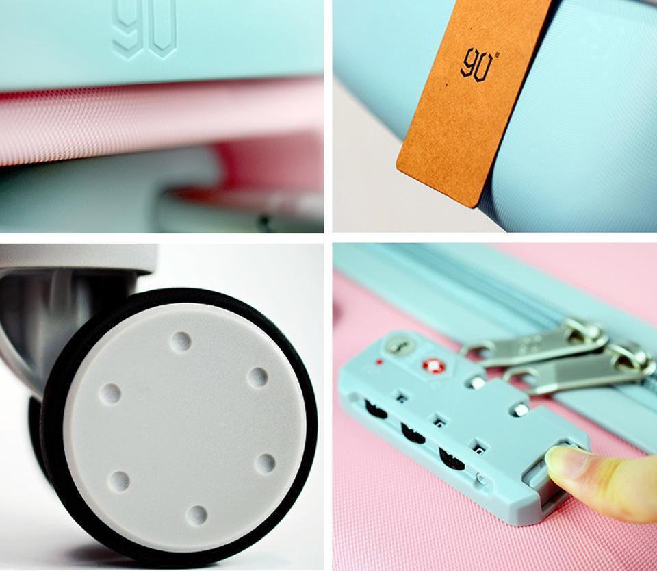 Цена Чемодан Xiaomi 90FUN PC Luggage 24'' Macaron Green Цена Чемодан Xiaomi 90FUN PC Luggage 24'' Macaron Green