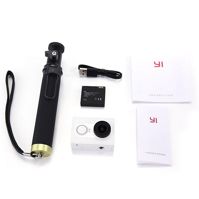 Экшн-камера Xiaomi YI Action Camera with Monopod White заказать Экшн-камера Xiaomi YI Action Camera with Monopod White заказать