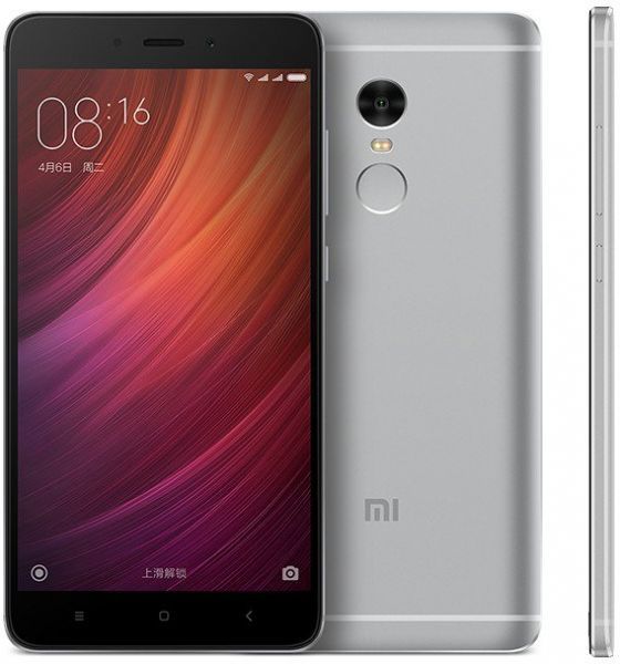 Картинка Смартфон Xiaomi Redmi Note 4 16Gb Grey Картинка Смартфон Xiaomi Redmi Note 4 16Gb Grey