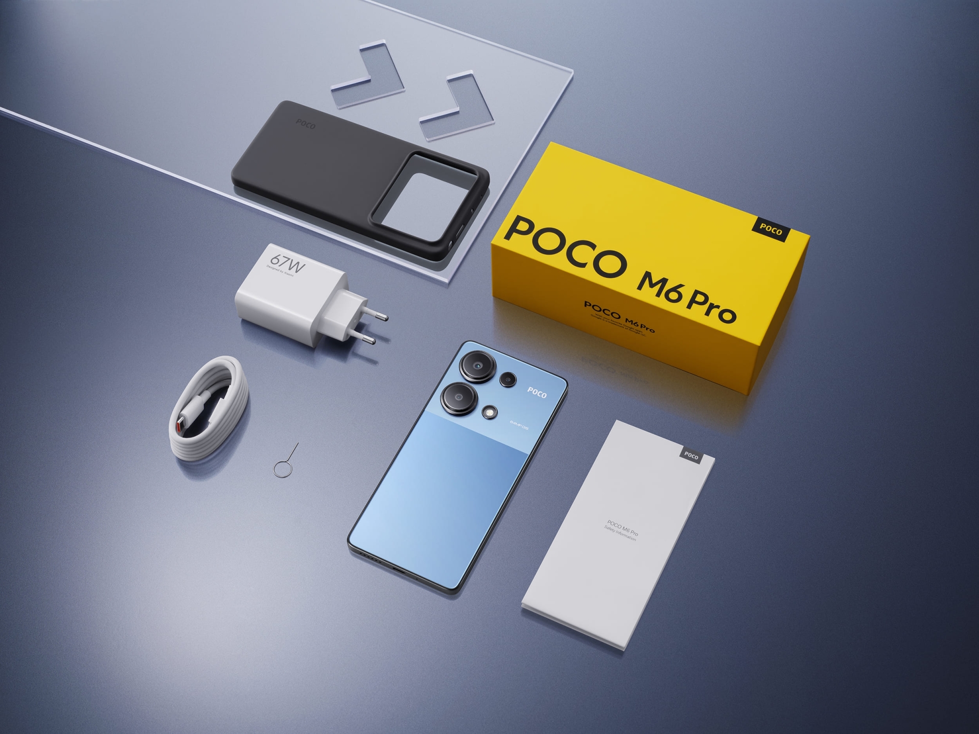 Купить Смартфон Xiaomi Poco M6 Pro 12/512 Purple Купить Смартфон Xiaomi Poco M6 Pro 12/512 Purple