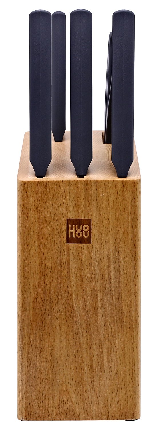 Фотография Набор ножей Xiaomi Huo Hou Fire Kitchen Steel Knife Set 6 pcs. (HU0057) Фотография Набор ножей Xiaomi Huo Hou Fire Kitchen Steel Knife Set 6 pcs. (HU0057)
