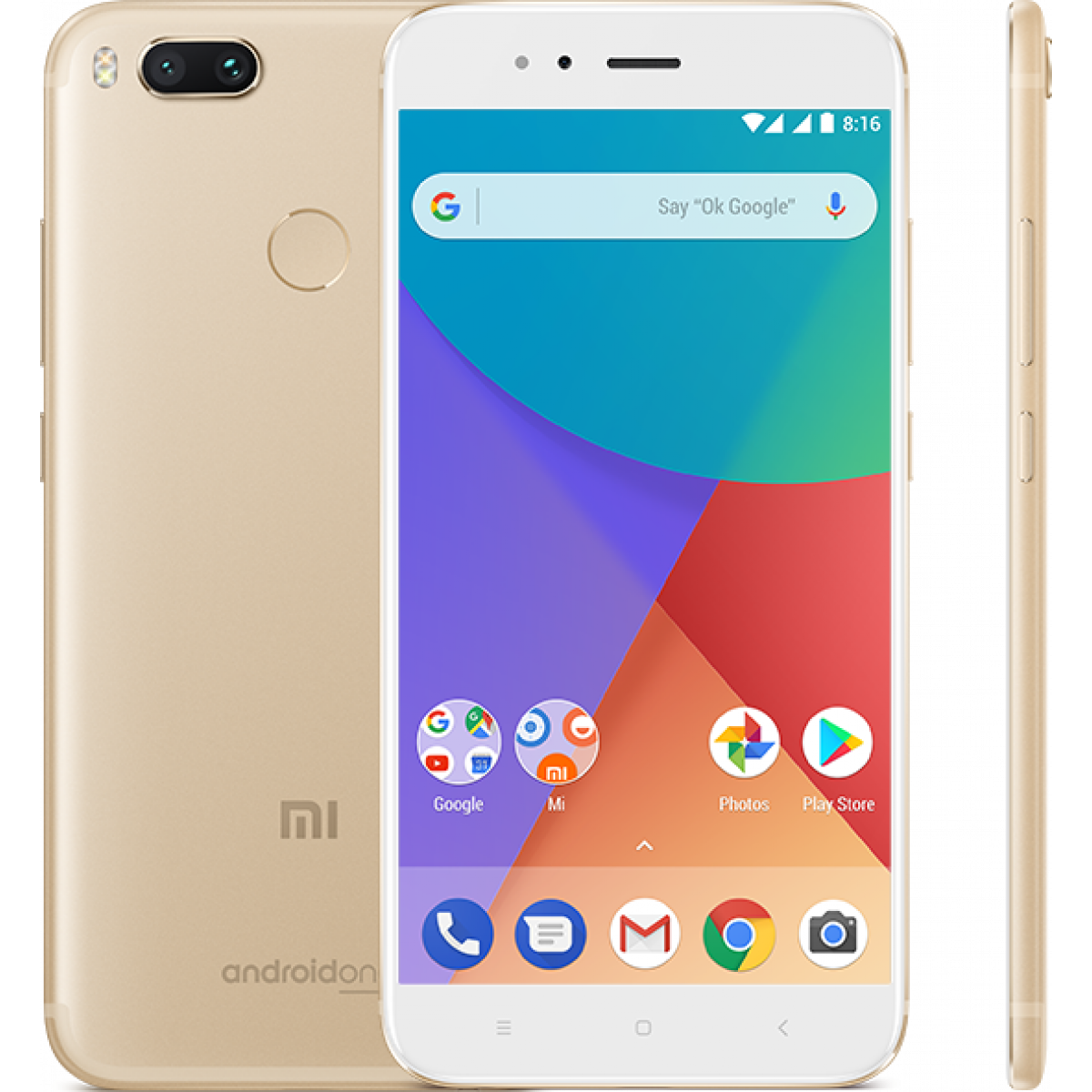 Фото Смартфон Xiaomi Mi A1 64Gb Gold Фото Смартфон Xiaomi Mi A1 64Gb Gold