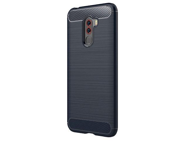 Чехол Yotrix Rugged Armor для Xiaomi Pocophone F1 (синий, гелевый)