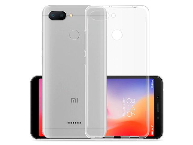 Фото Чехол Yotrix UltrathinCase для Xiaomi Redmi 6 (прозрачный. гелевый) Фото Чехол Yotrix UltrathinCase для Xiaomi Redmi 6 (прозрачный. гелевый)