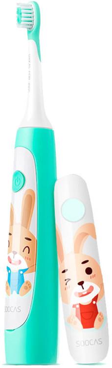 Фото Детская зубная щетка Xiaomi Soocas C1 Mint Фото Детская зубная щетка Xiaomi Soocas C1 Mint