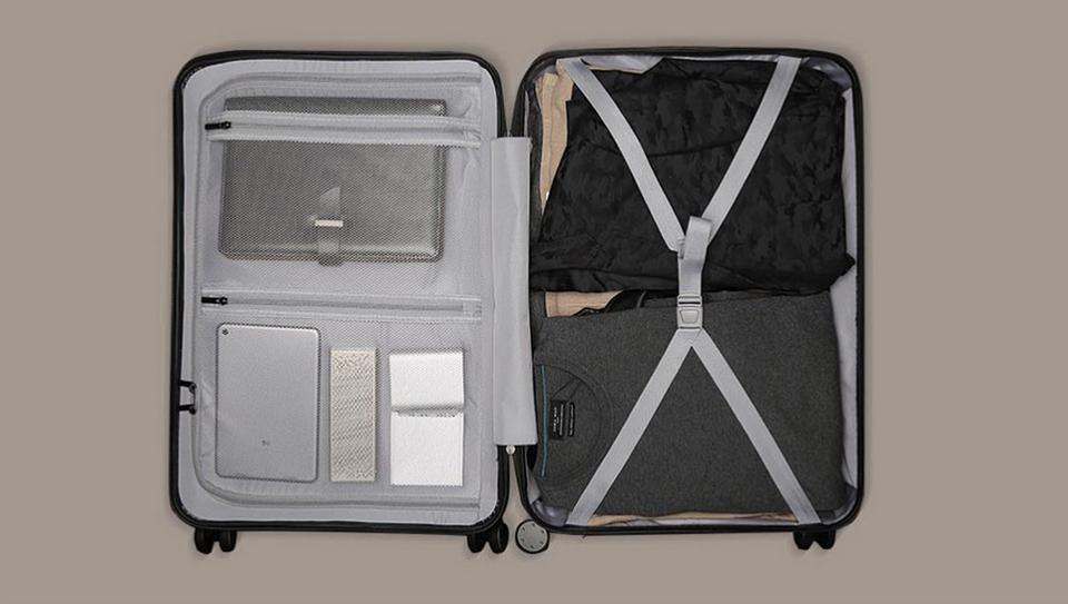 Фотография Чемодан Xiaomi 90FUN PC Luggage 24'' Aurora Blue Фотография Чемодан Xiaomi 90FUN PC Luggage 24'' Aurora Blue