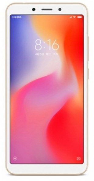 Фотография Смартфон Xiaomi Redmi 6 32Gb Gold Фотография Смартфон Xiaomi Redmi 6 32Gb Gold