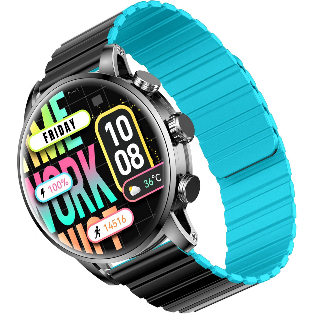 Картинка Умные часы Xiaomi Kieslect Calling Watch Kr2 Black (YFT2070EU) Картинка Умные часы Xiaomi Kieslect Calling Watch Kr2 Black (YFT2070EU)