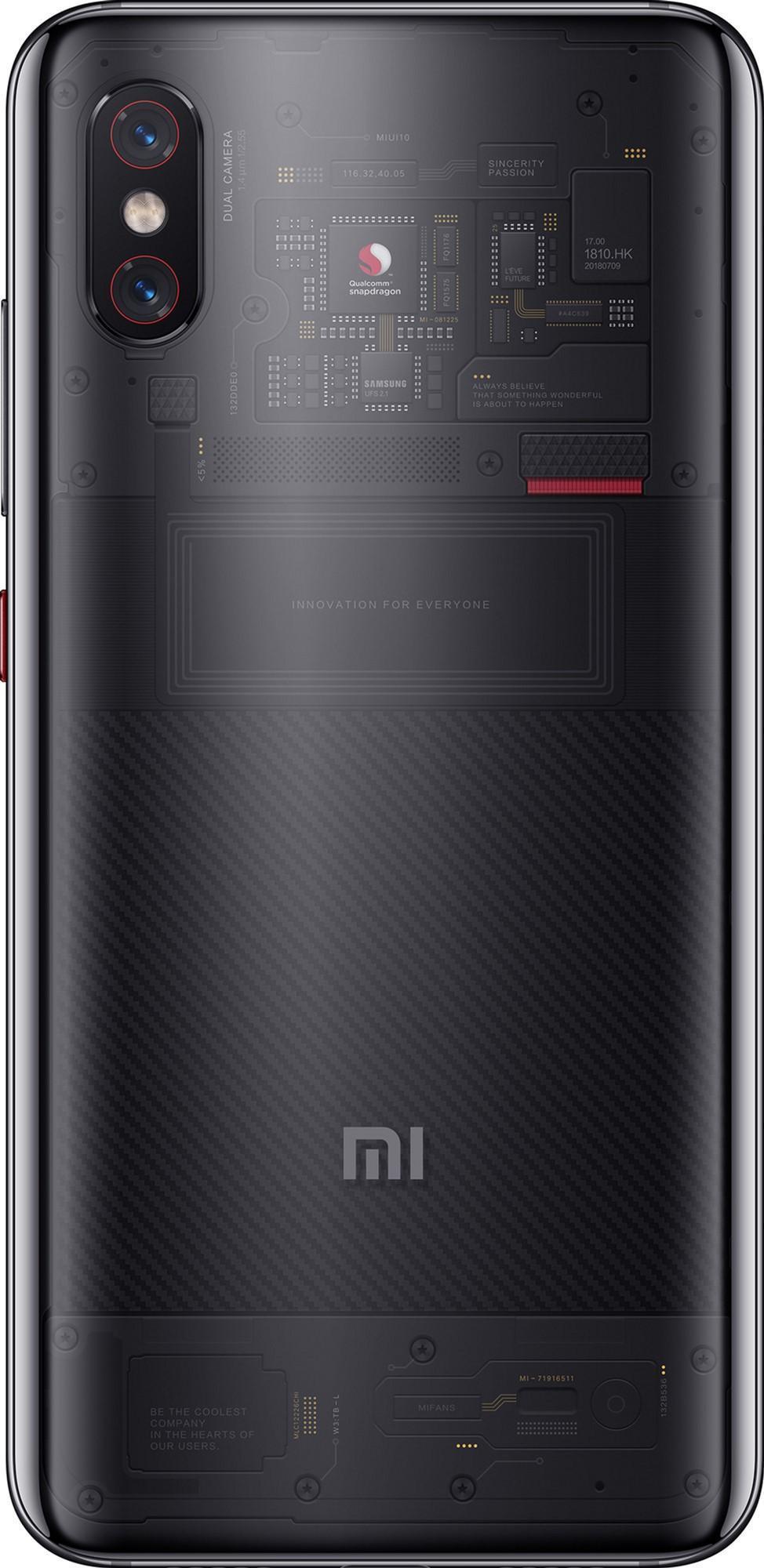 Картинка Смартфон Xiaomi Mi 8 Pro 128Gb Transparent Black Картинка Смартфон Xiaomi Mi 8 Pro 128Gb Transparent Black